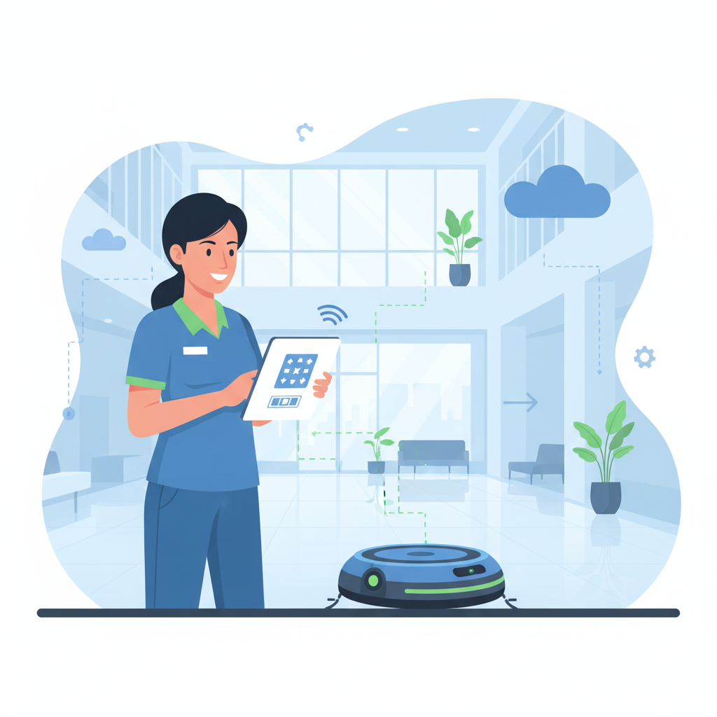 Illustration: Reinigungsroboter: Hype oder Zukunft? Eine Technologie-Analyse